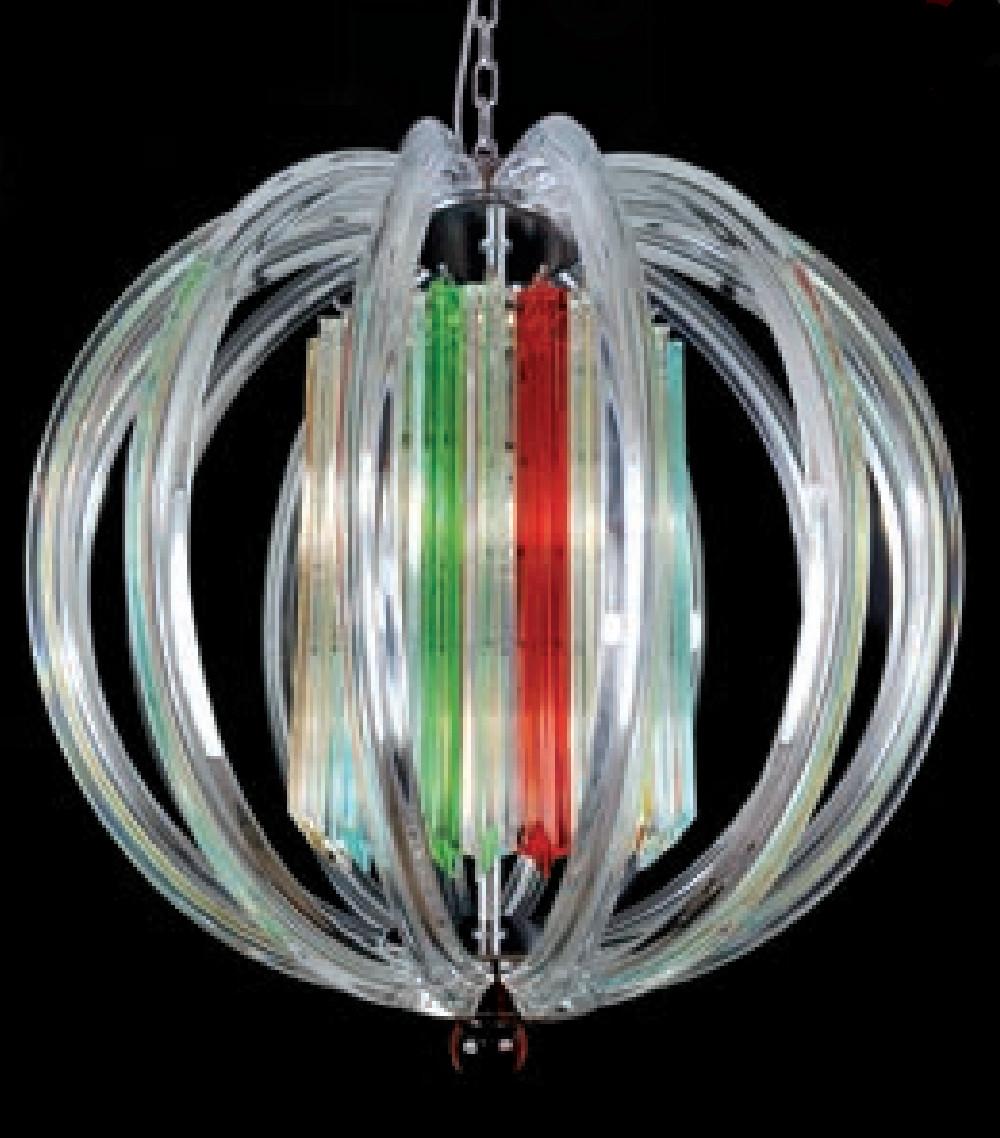 Italian Halo Chandelier For Sale