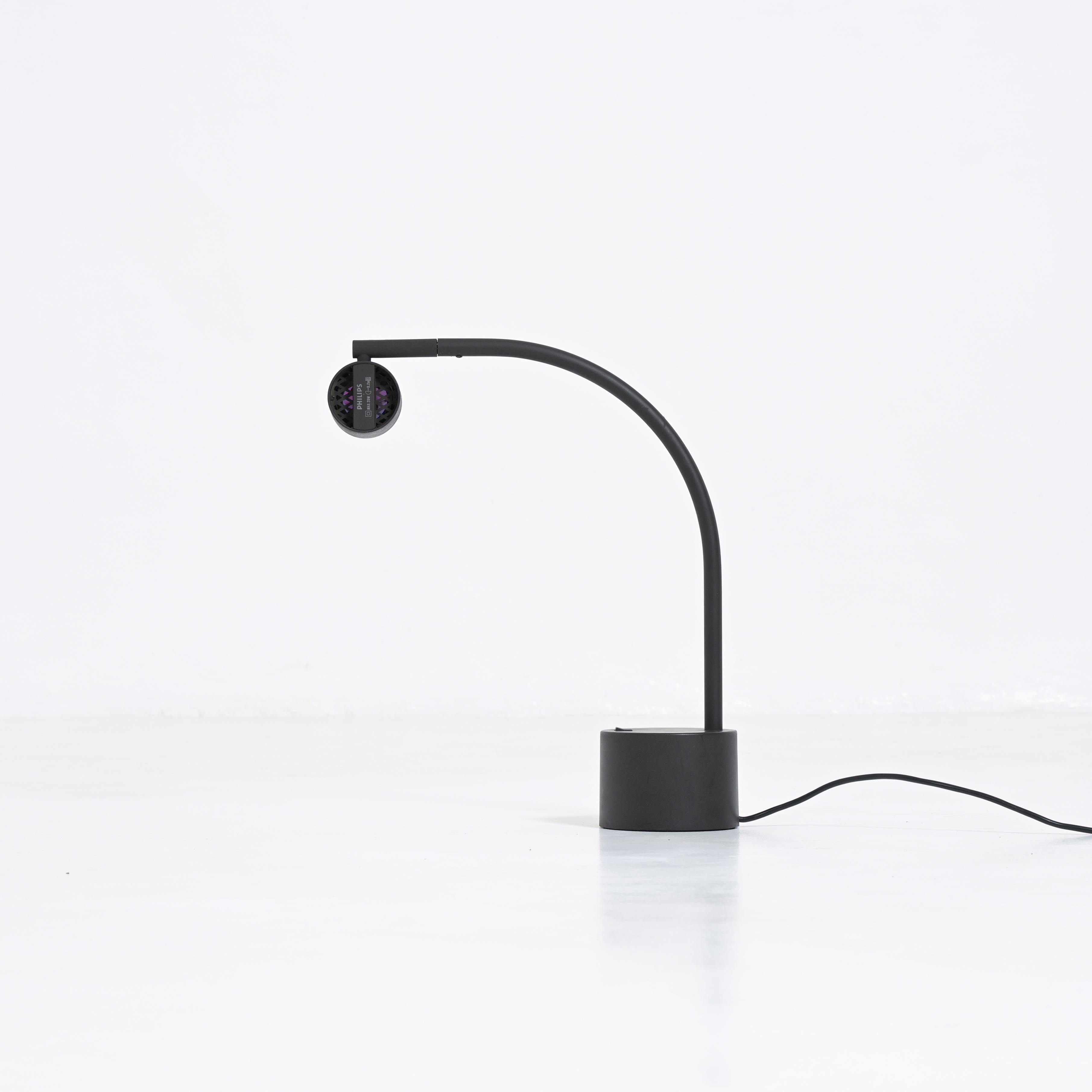 Lámpara de mesa Halo Click de Ettore Sottsass para Philips finales del siglo XX en venta