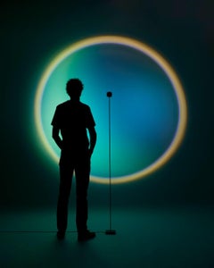 Halo Earth Floor Lamp Projector by Mandalaki