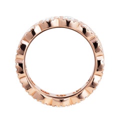 Halo Eternity Band with Round Diamonds