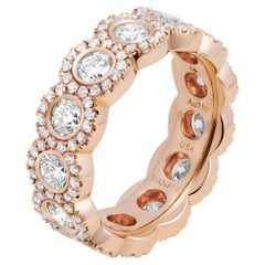 Used Halo Eternity Band with Round Diamonds