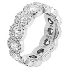 Used Halo Eternity Band with Round Diamonds