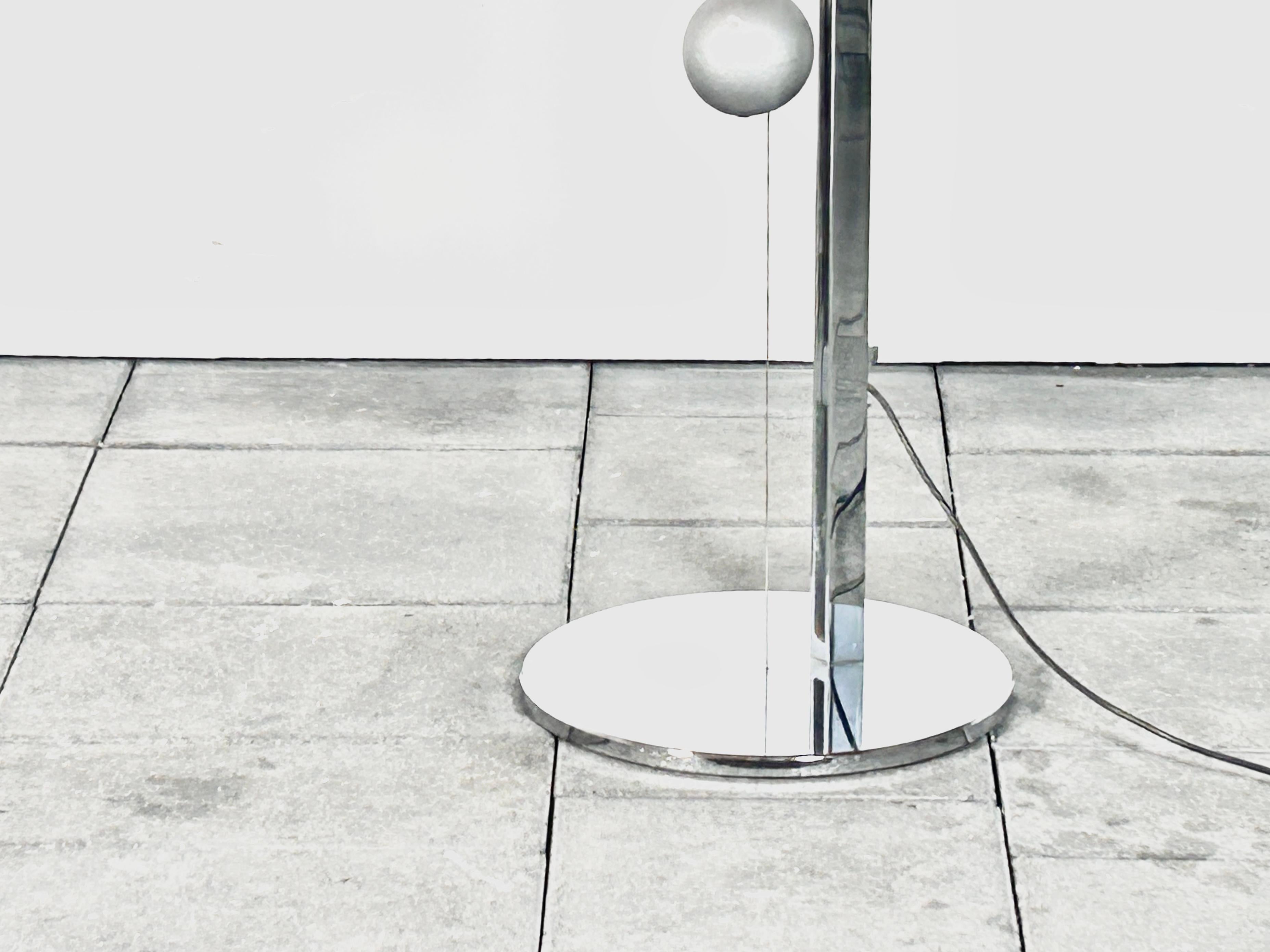 Halo floor lamp design A. and R. Baltensweiler for Swisslamps International For Sale 3