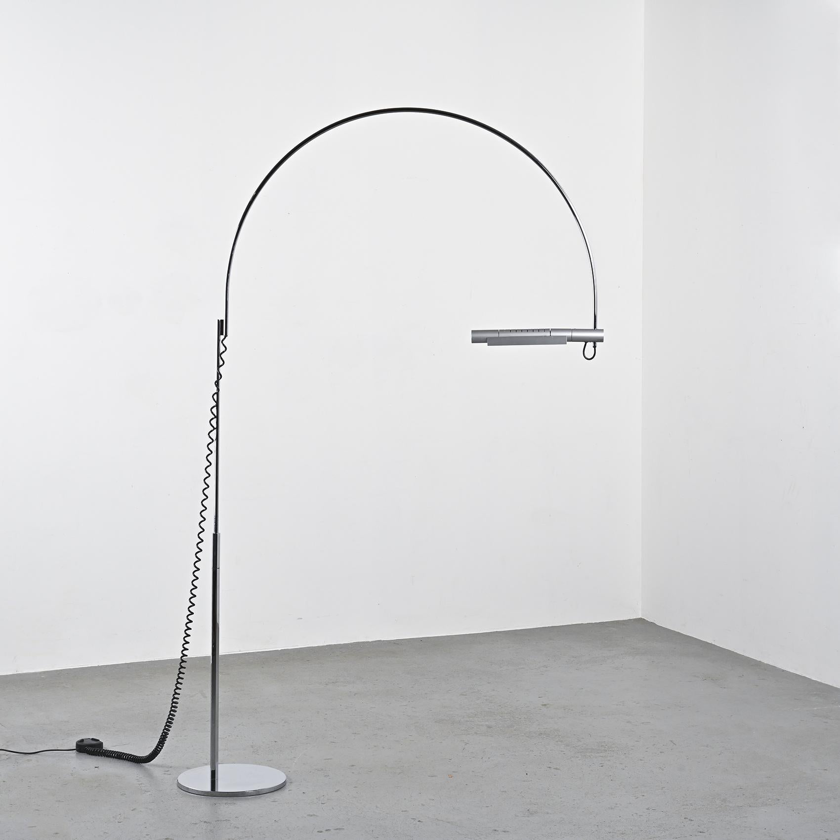 20th Century Halo Floor Light by Rico & Rosemarie Baltensweiler circa 1972