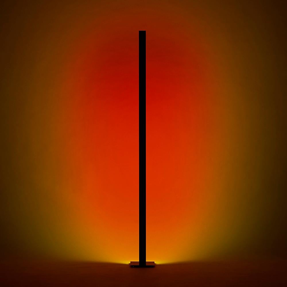 Halo Line 180 Sunset Red Color Floor Lamp in Aluminium by Mandalaki Studio In New Condition In Milan, IT