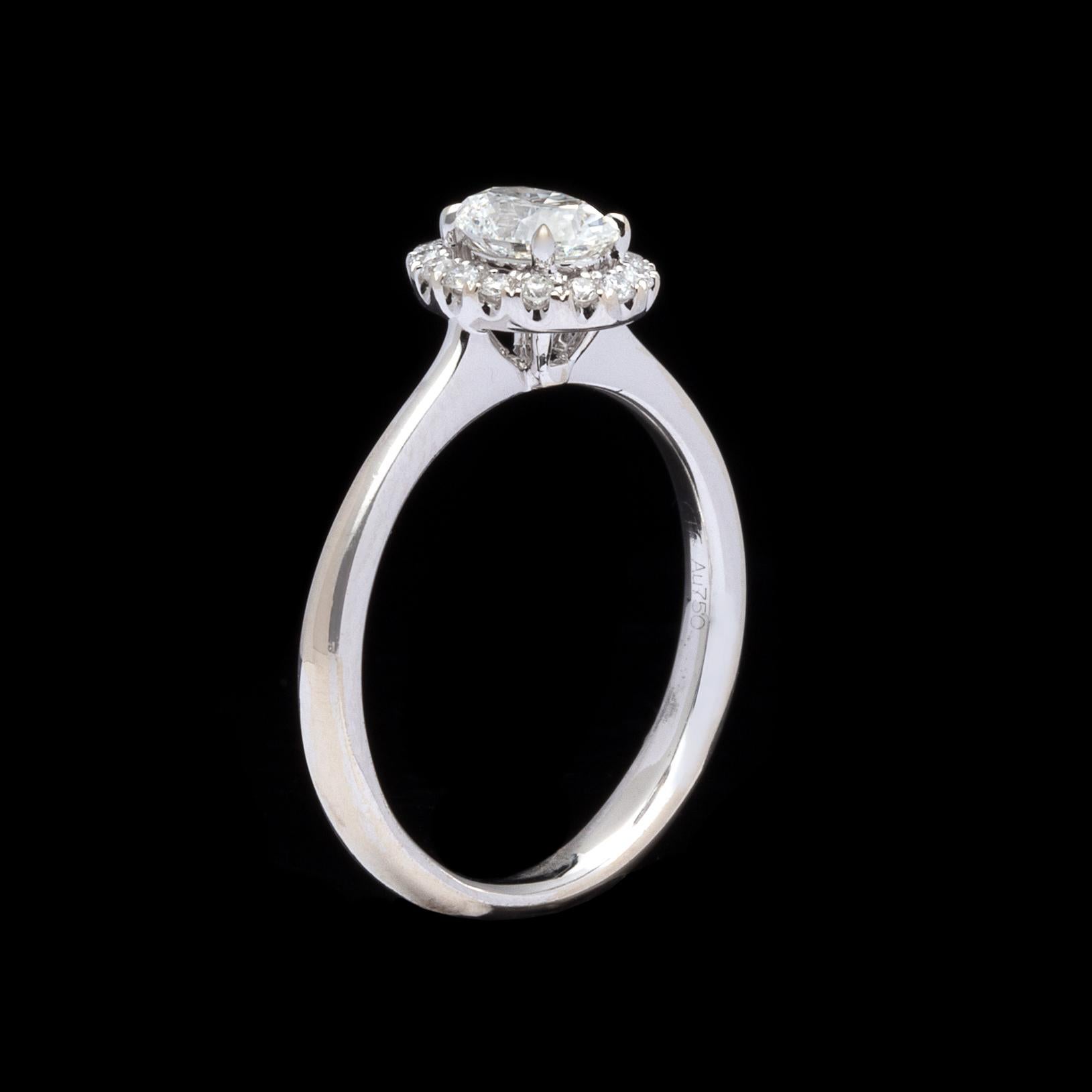 halo oval diamond engagement rings