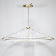 Halo Oval Pendelleuchte von Roll & Hill entworfen von Paul Loebach