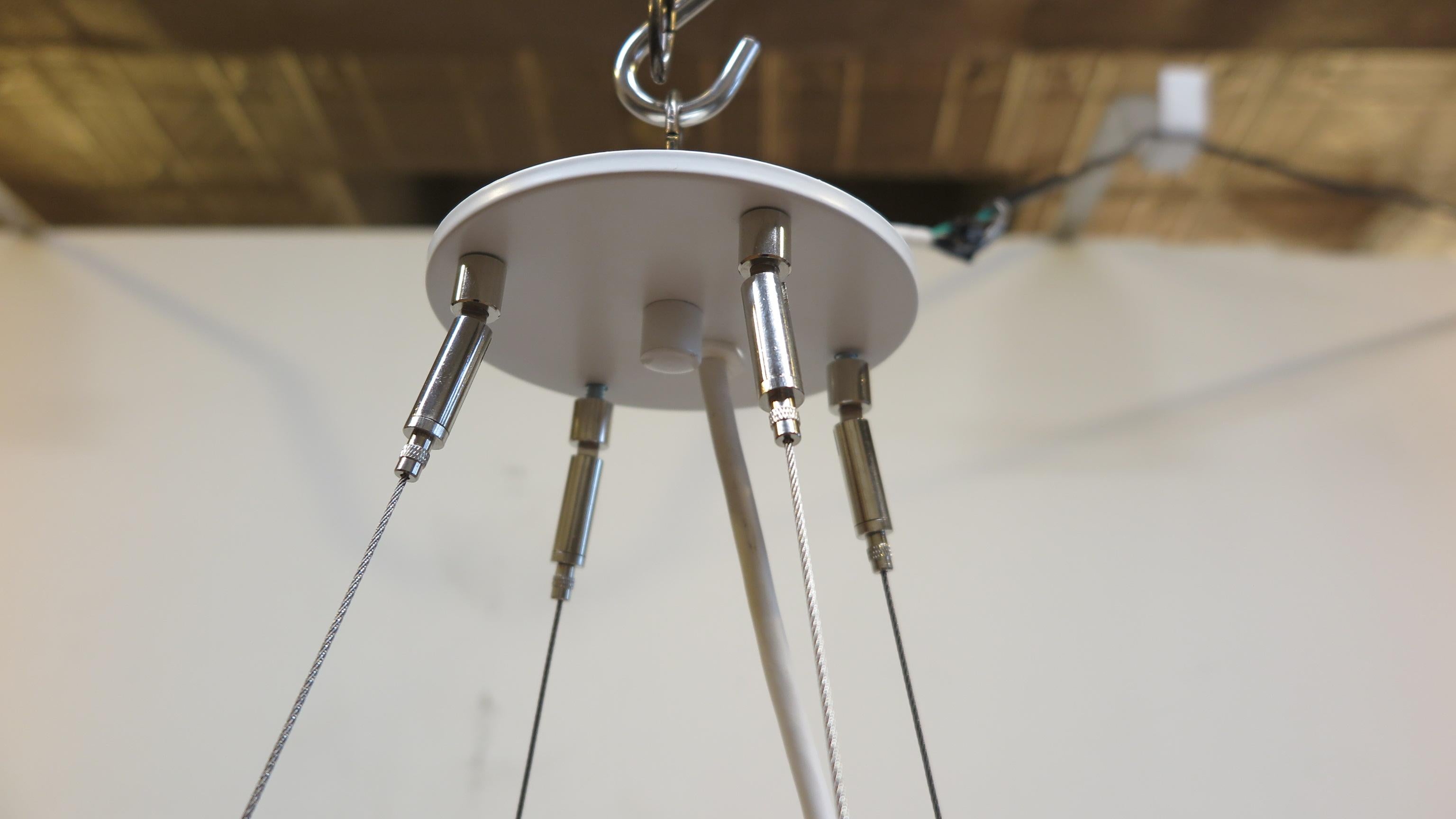 Satinato Lampada a sospensione Halo in vendita