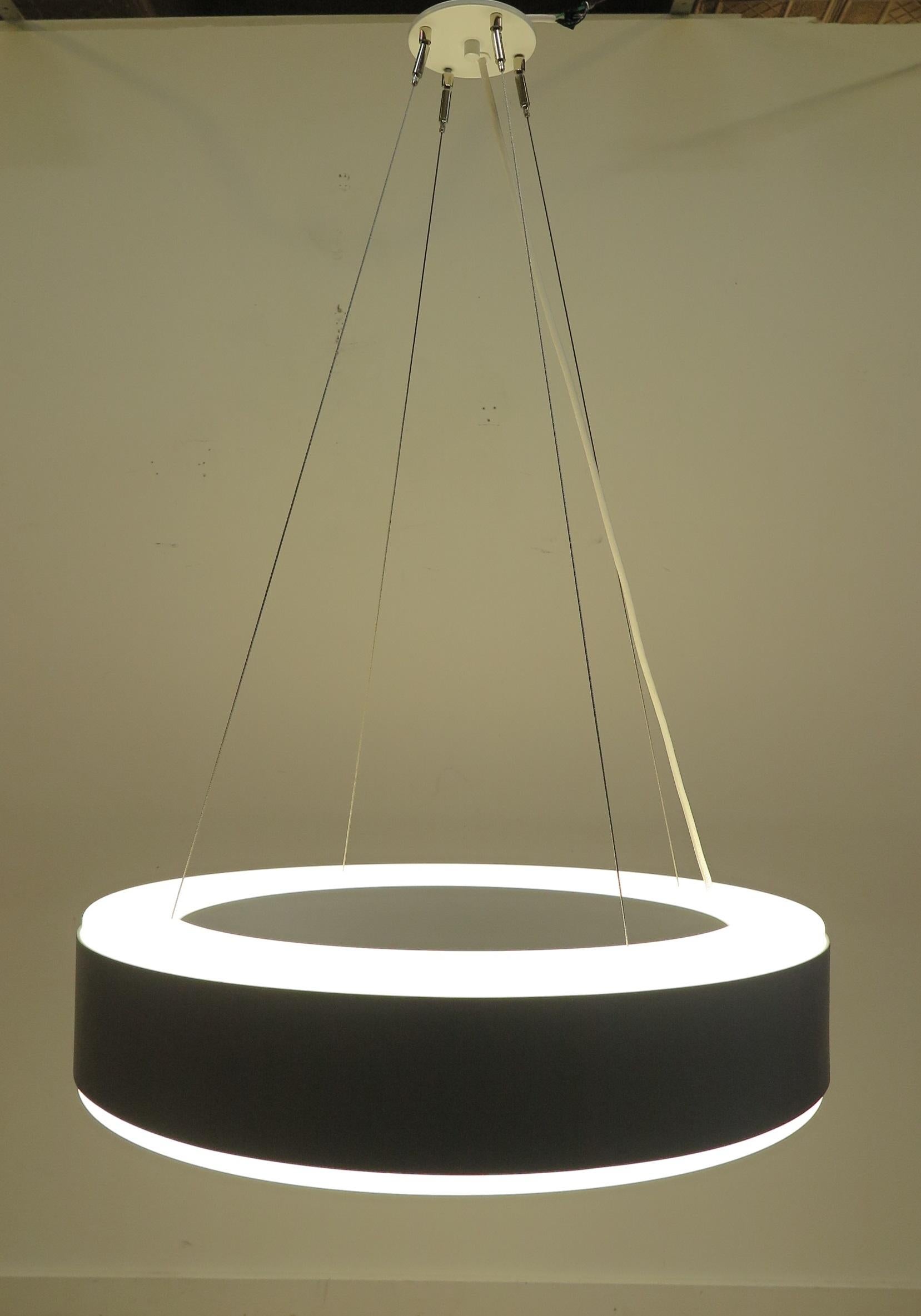 Halo Pendant Light In Good Condition For Sale In New York, NY