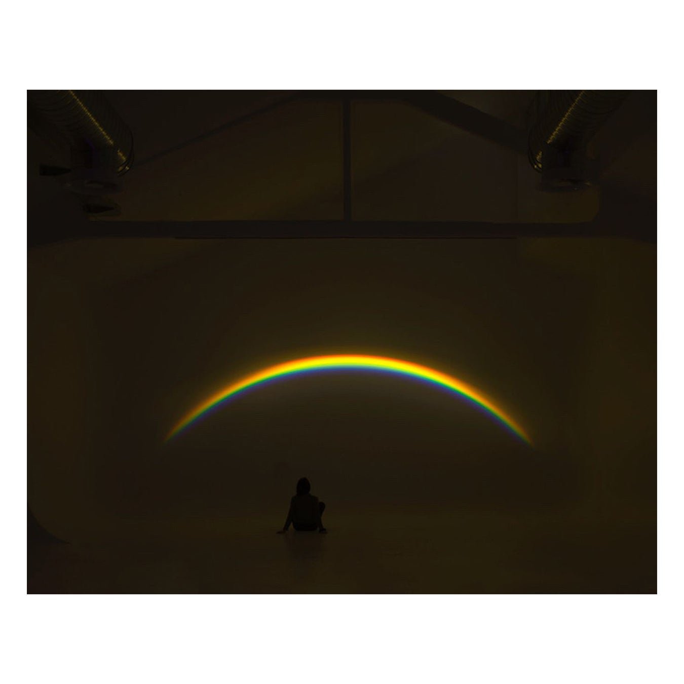 Halo Prism Floor Lamp Projector by Mandalaki For Sale