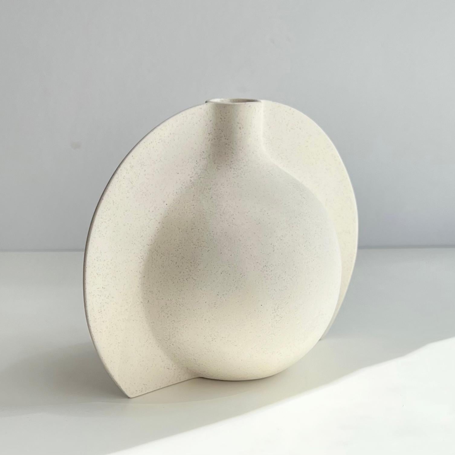 Post-Modern Halo Sculptural Vessel by Karin Amdal For Sale