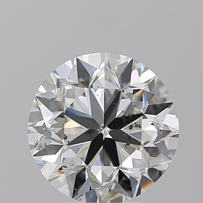 Women's or Men's Halo Split Shank Ring with F/SI2 GIA Round Diamond Center. D4.60ct.t.w. For Sale