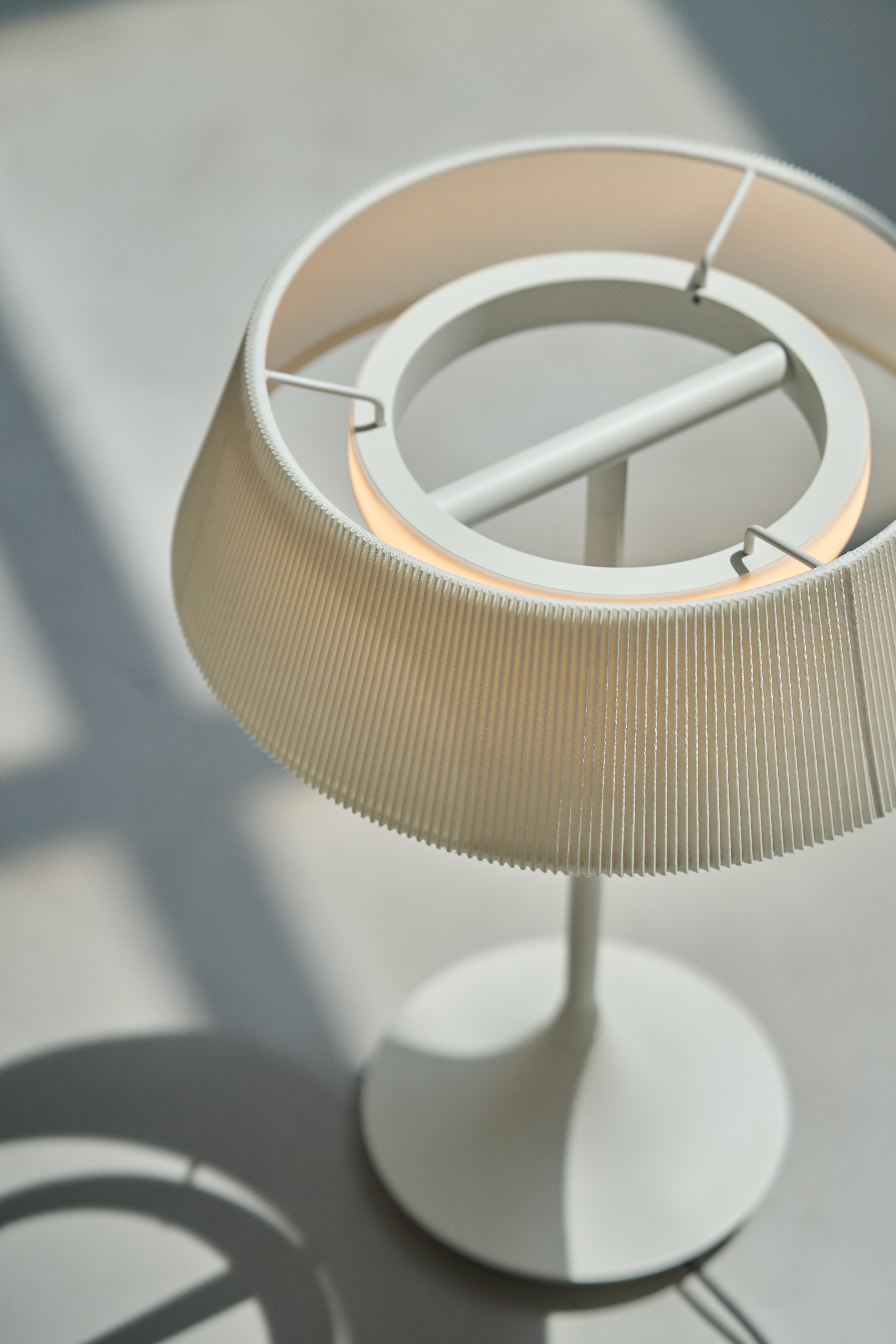Steel HALO Table Lamp For Sale