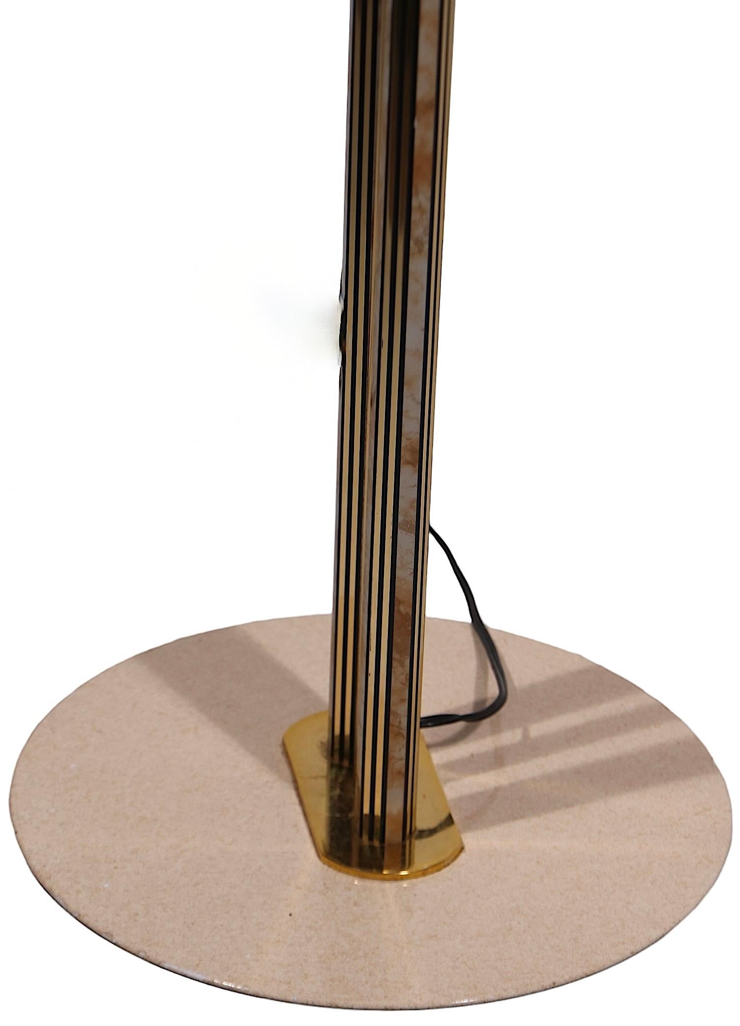 Halogen Light Torchiere Uplight  Floor Lamp c. 1970/80's 2