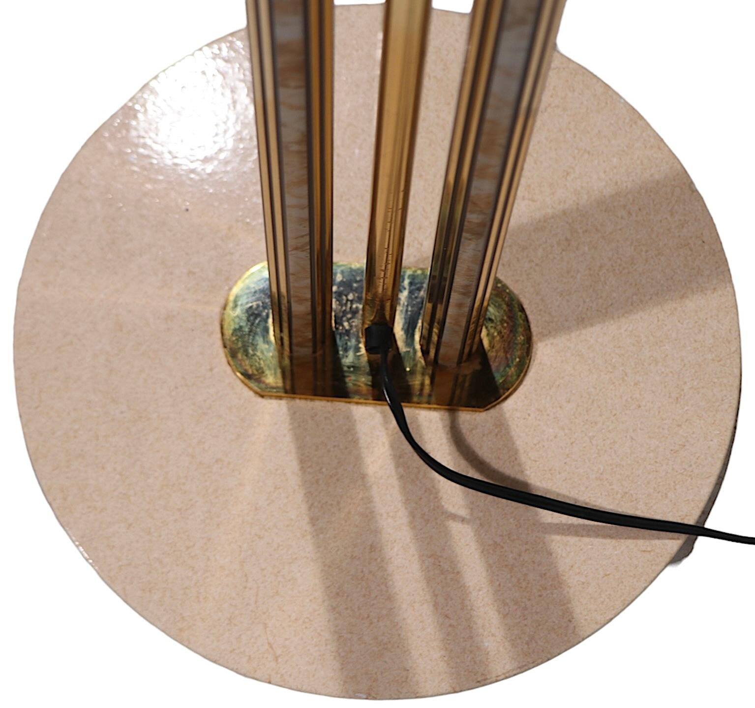 Halogen Light Torchiere Uplight  Floor Lamp c. 1970/80's 3