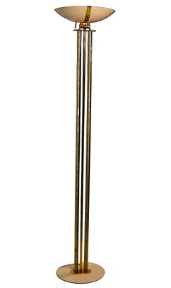 Halogen Light Torchiere Uplight  Floor Lamp c. 1970/80's