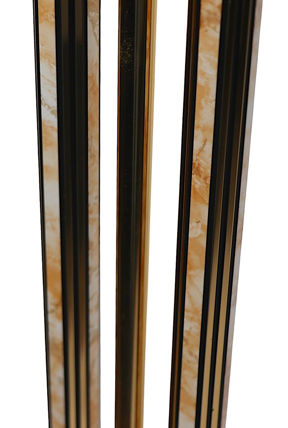 Post-Modern Halogen Light Torchiere Uplight  Floor Lamp c. 1970/80's