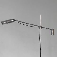 Lampada da terra Haloprofil 8008 di Viktor Frauenknecht per Swiss Lamps International