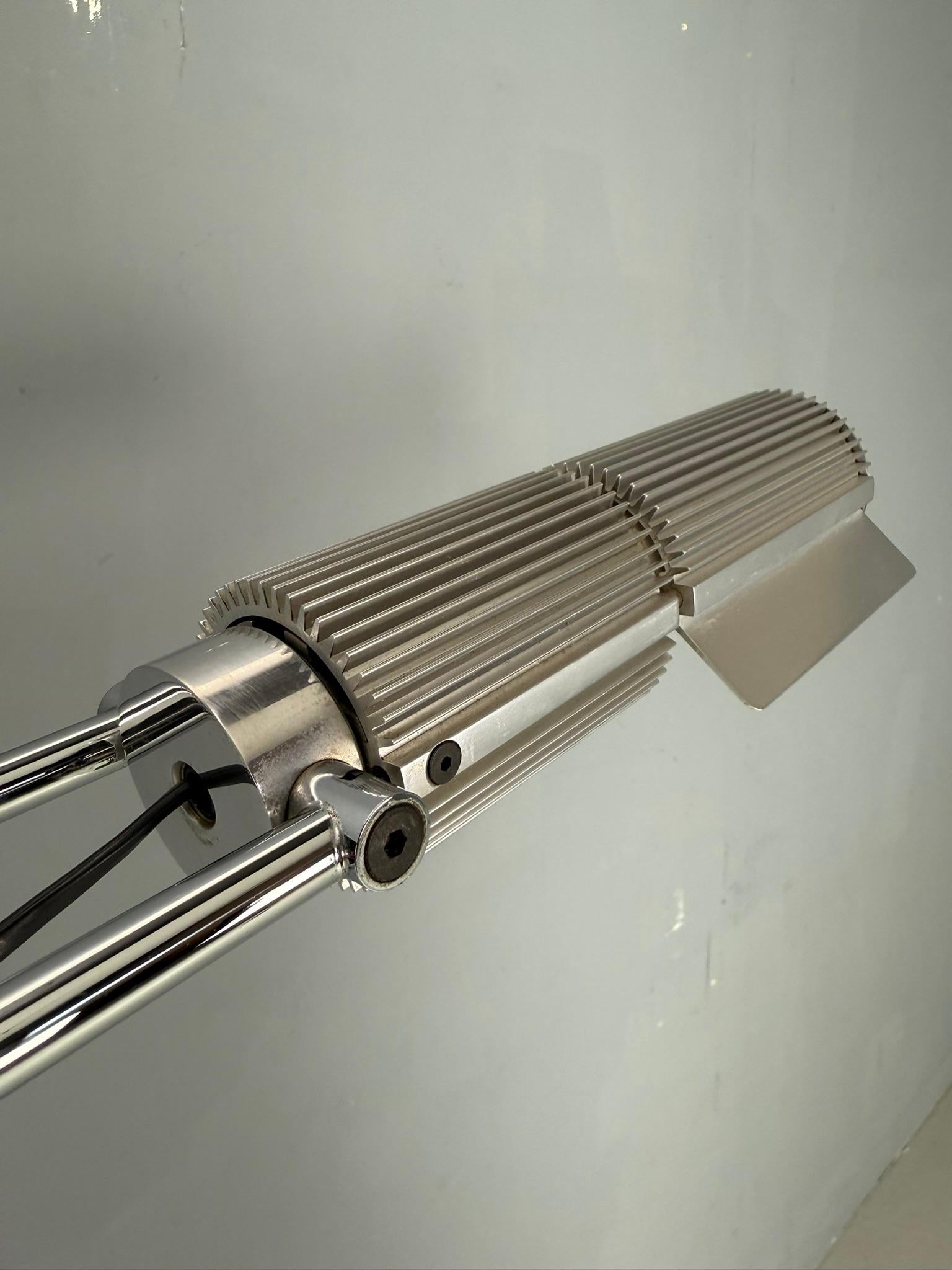 Lámpara de pie Haloprofil 8008 de Viktor Frauenknecht para Swiss Lamps Años 70 en venta 8