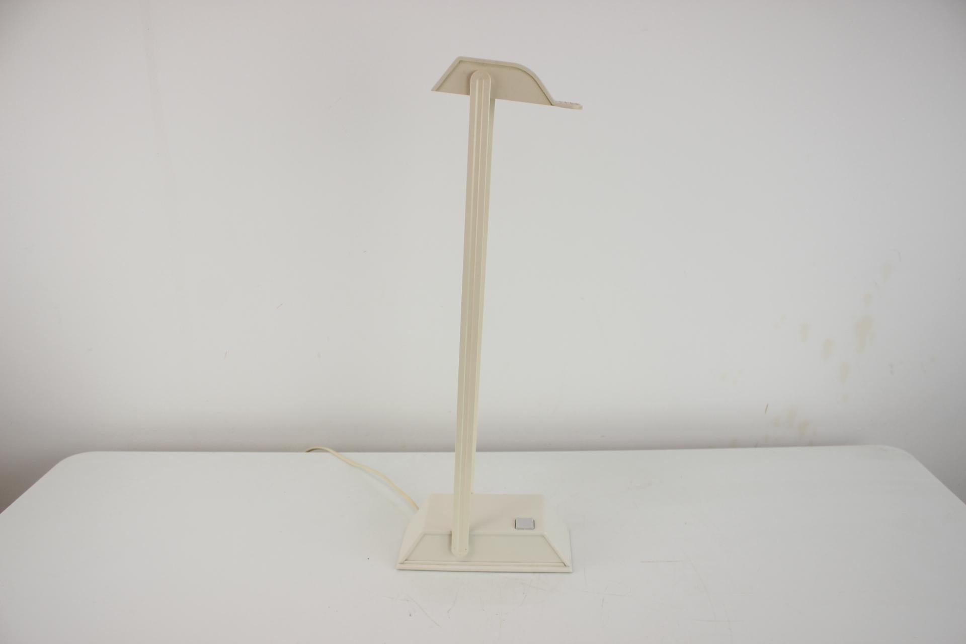Mid-Century Modern Halostar 50 Table or Wall Lamp by Osram, Germany 1980s For Sale