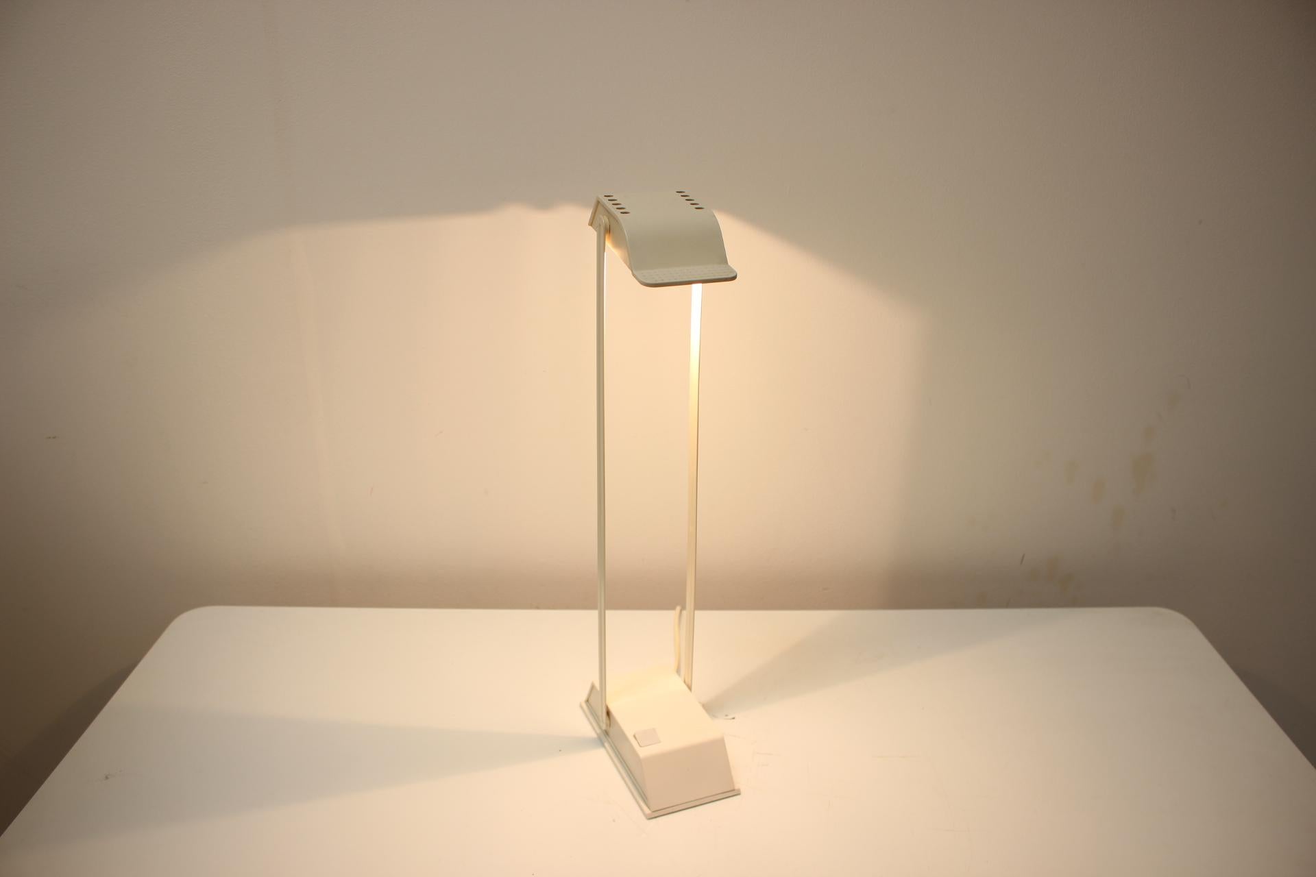 Metal Halostar 50 Table or Wall Lamp by Osram, Germany 1980s For Sale