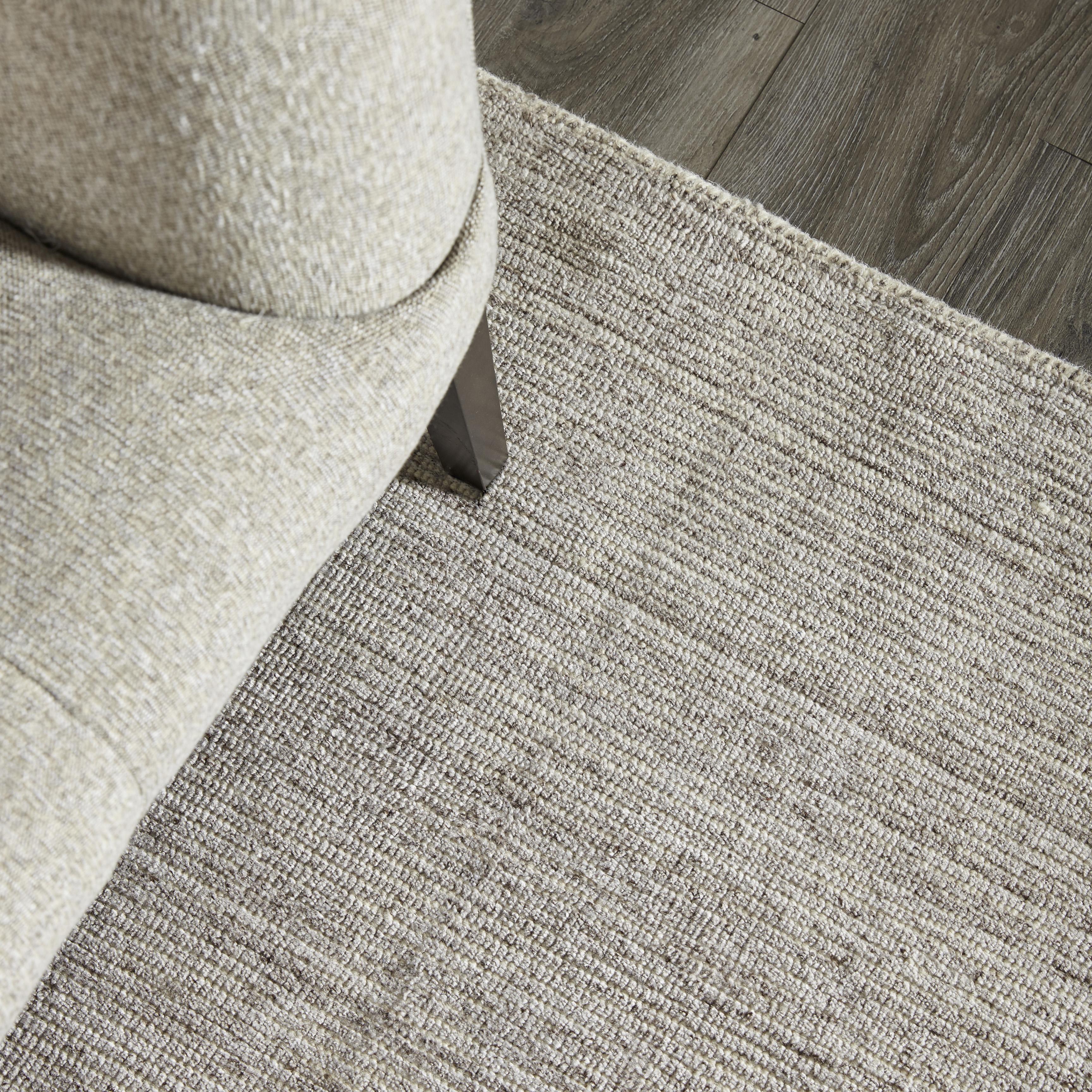 Indischer handgeknüpfter zeitgenössischer Teppich aus Massivholz, Indischer Stil im Angebot 1