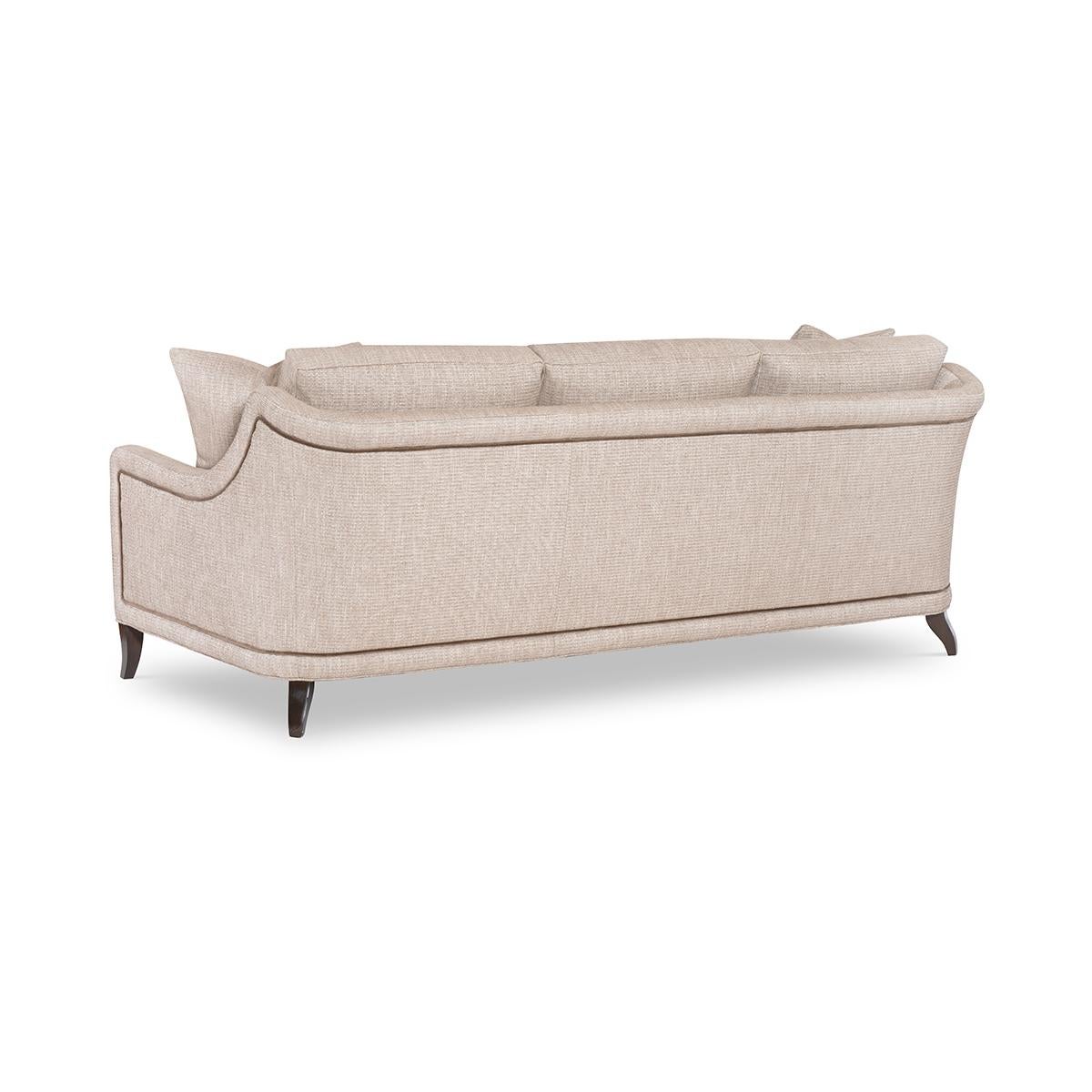 American Halstead Custom Modern Sofa For Sale
