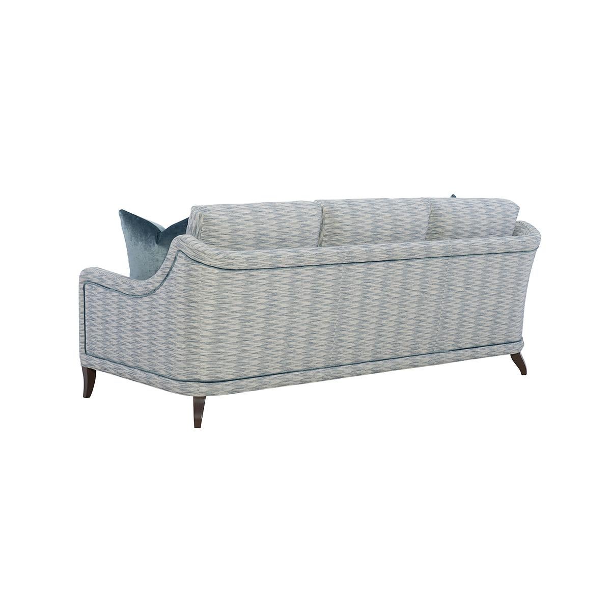 Contemporary Halstead Custom Modern Sofa For Sale