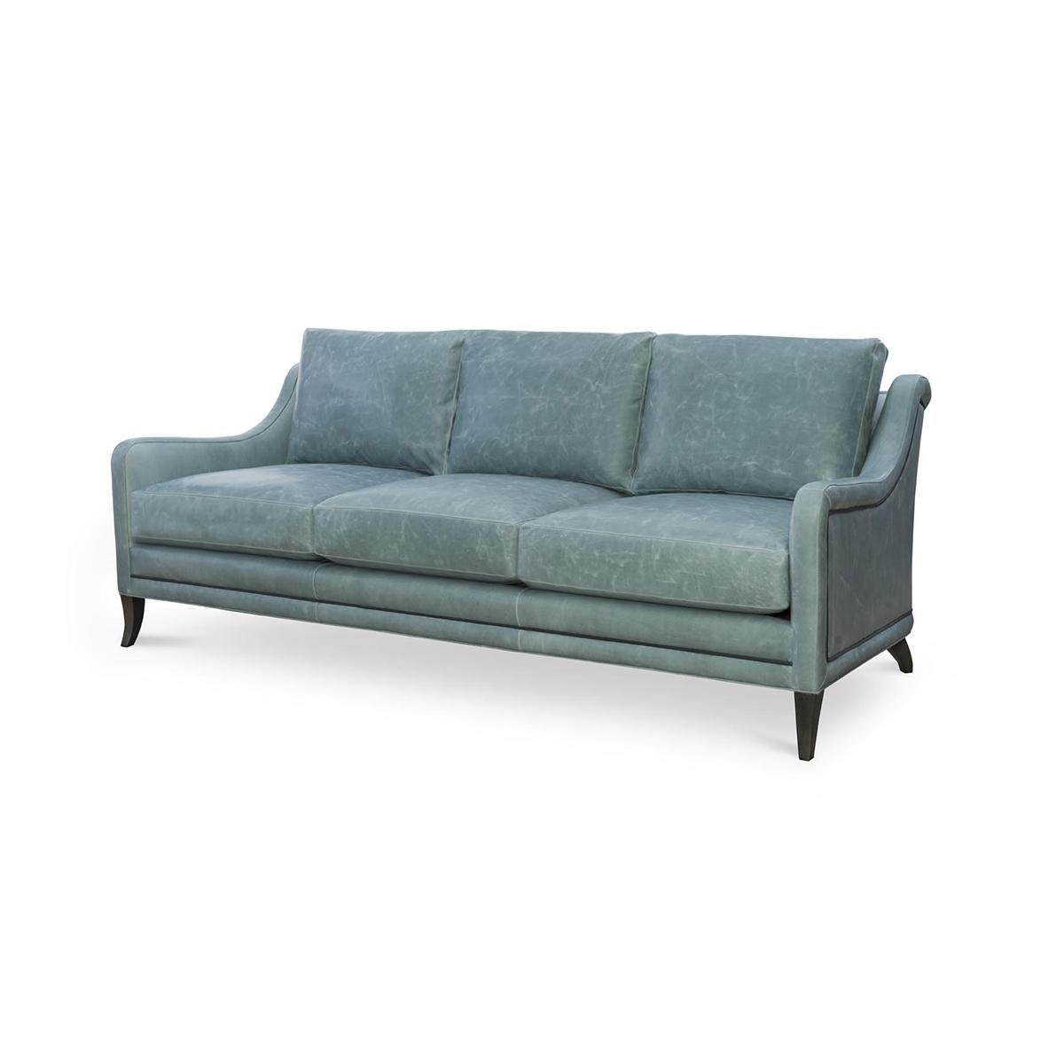 Fabric Halstead Custom Modern Sofa For Sale