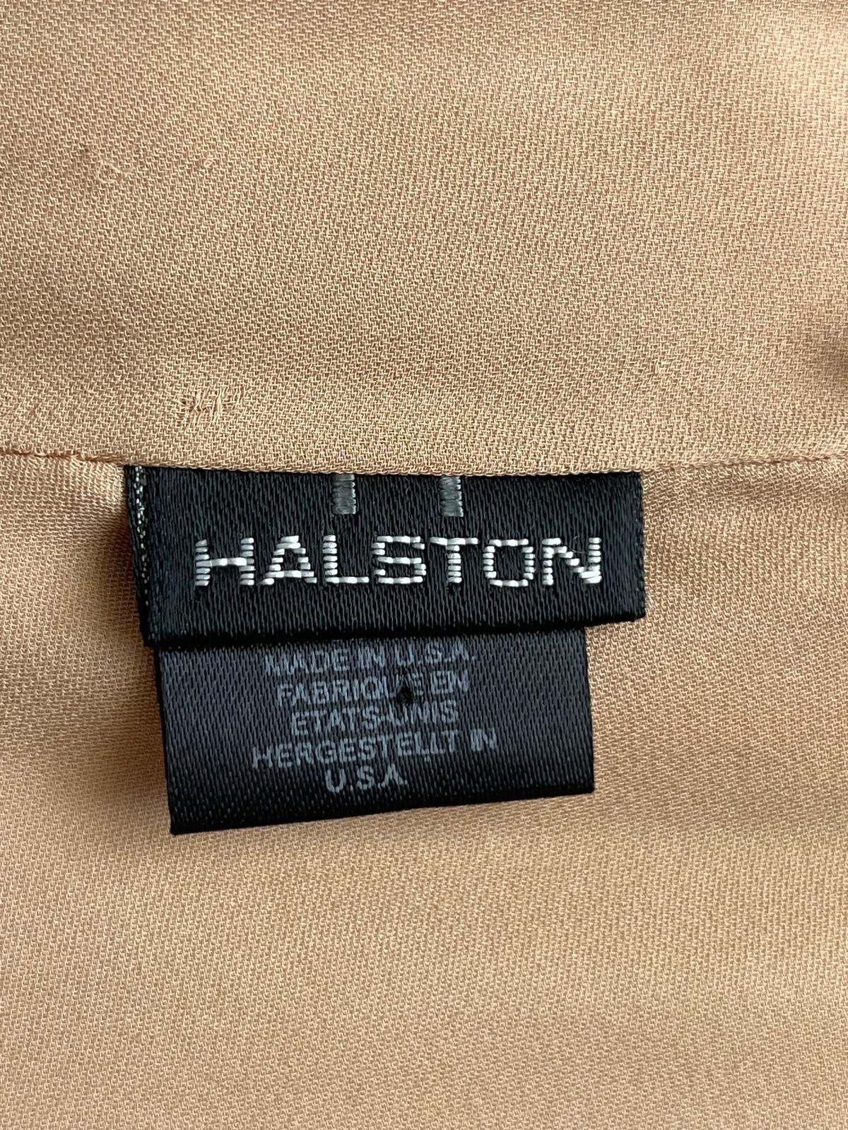 Halston Fall 1997 by Randolph Duke maxi beaded runway gown For Sale 1