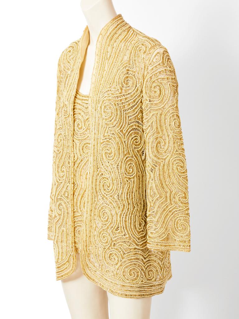 beaded evening jackets