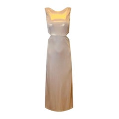 Vestido recortado Halston Heritage