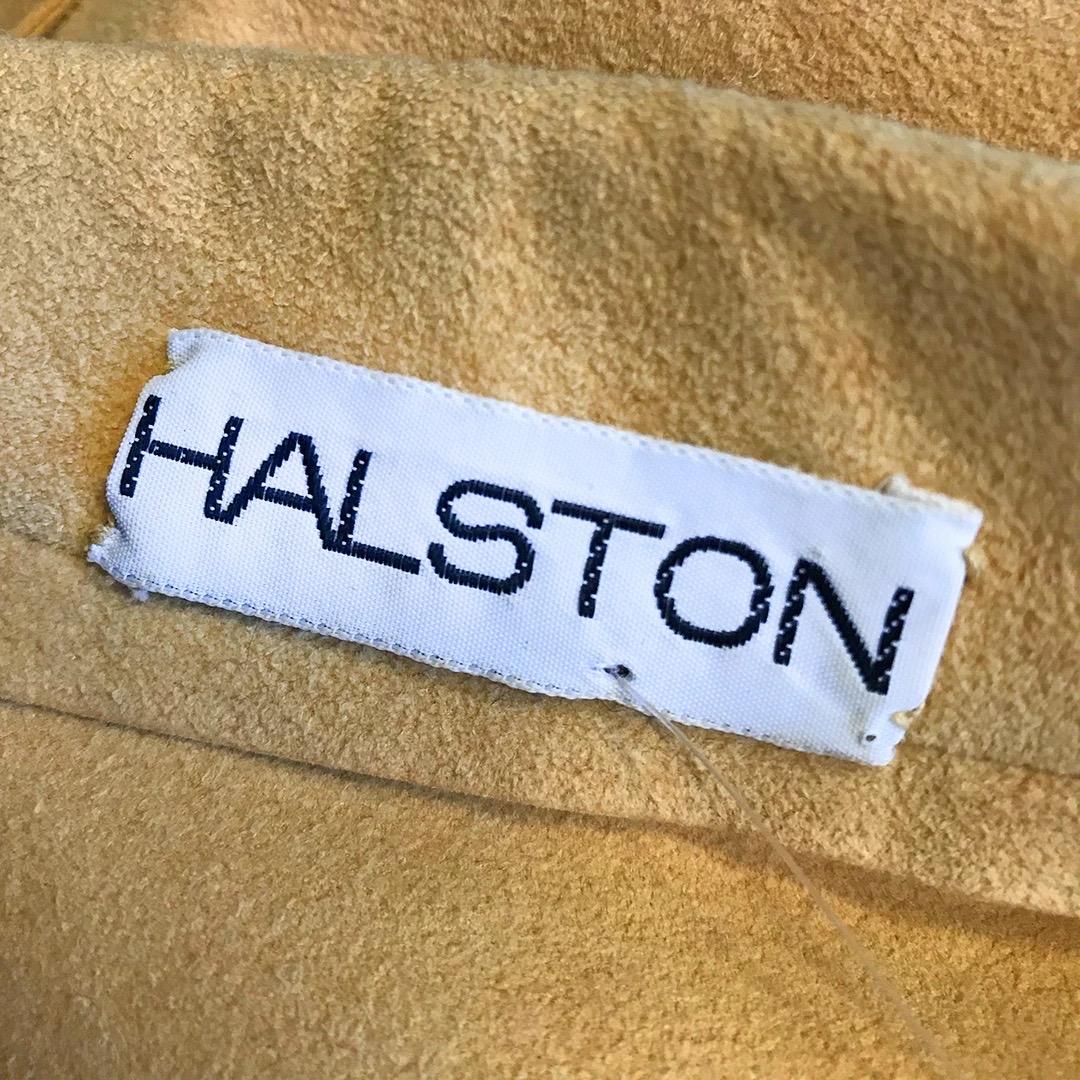 vintage halston trench coat