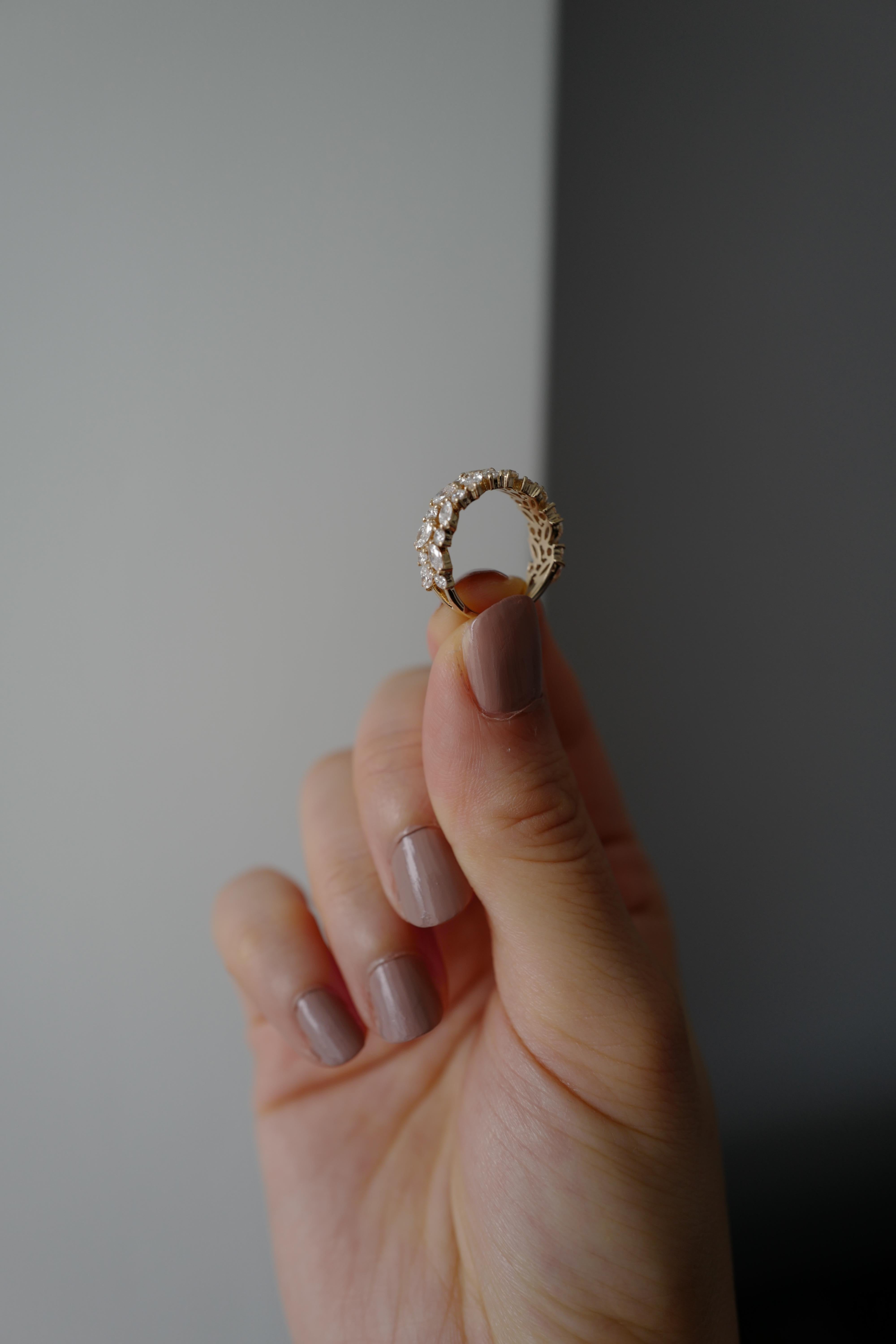 Halt Eternity Classic Marquise Diamantring () 2