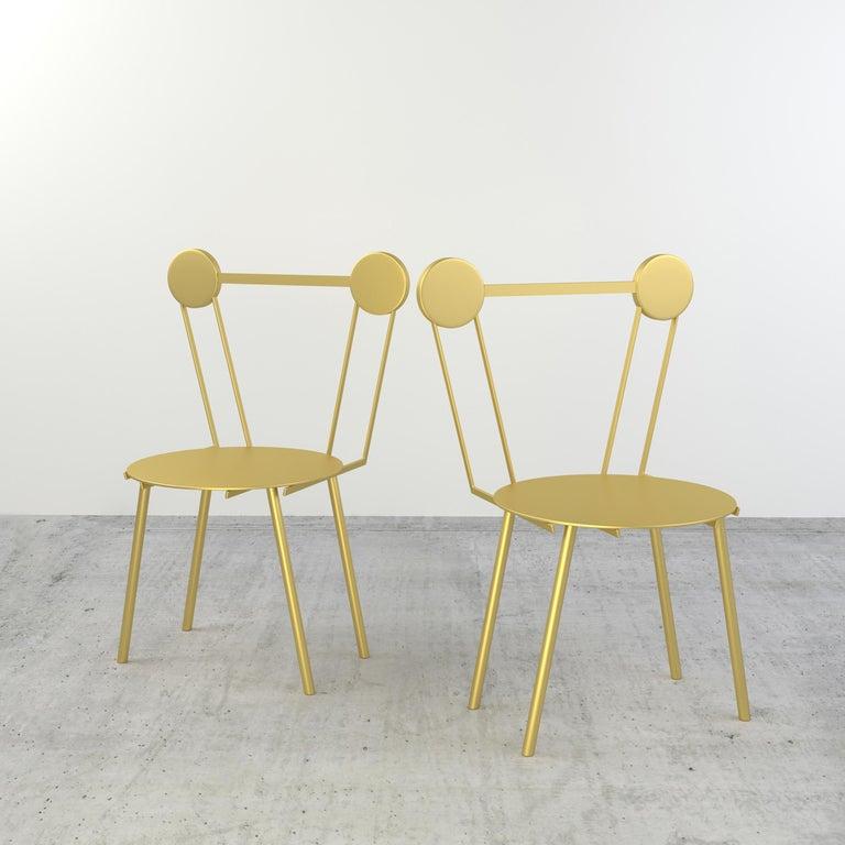 Other Haly Chair Gold For Sale