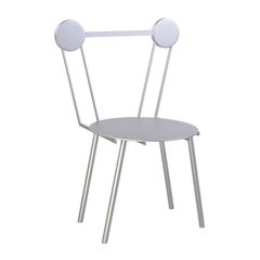 Contemporary Chair Haly Aluminium by Chapel Petrassi