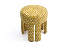 Pouf Ham en Beeche massif, panneau de particules et mousse HR par POPUS EDITIONS