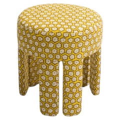 Ham Pouf in Solid Beech, Particle Board and HR Foam by POPUS EDITIONS