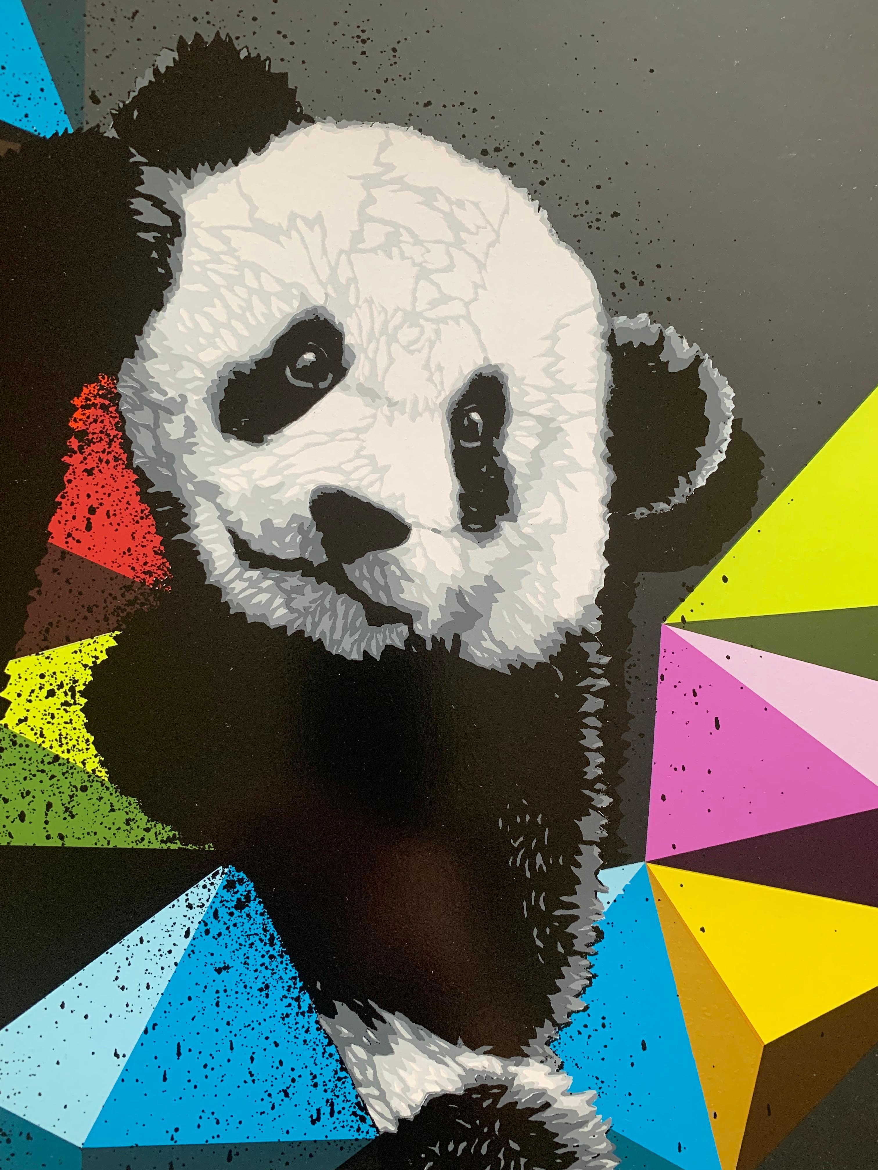 Hold On III (2022) de Hama Woods Edición Limitada Firmada a Mano por el Artista en venta 3