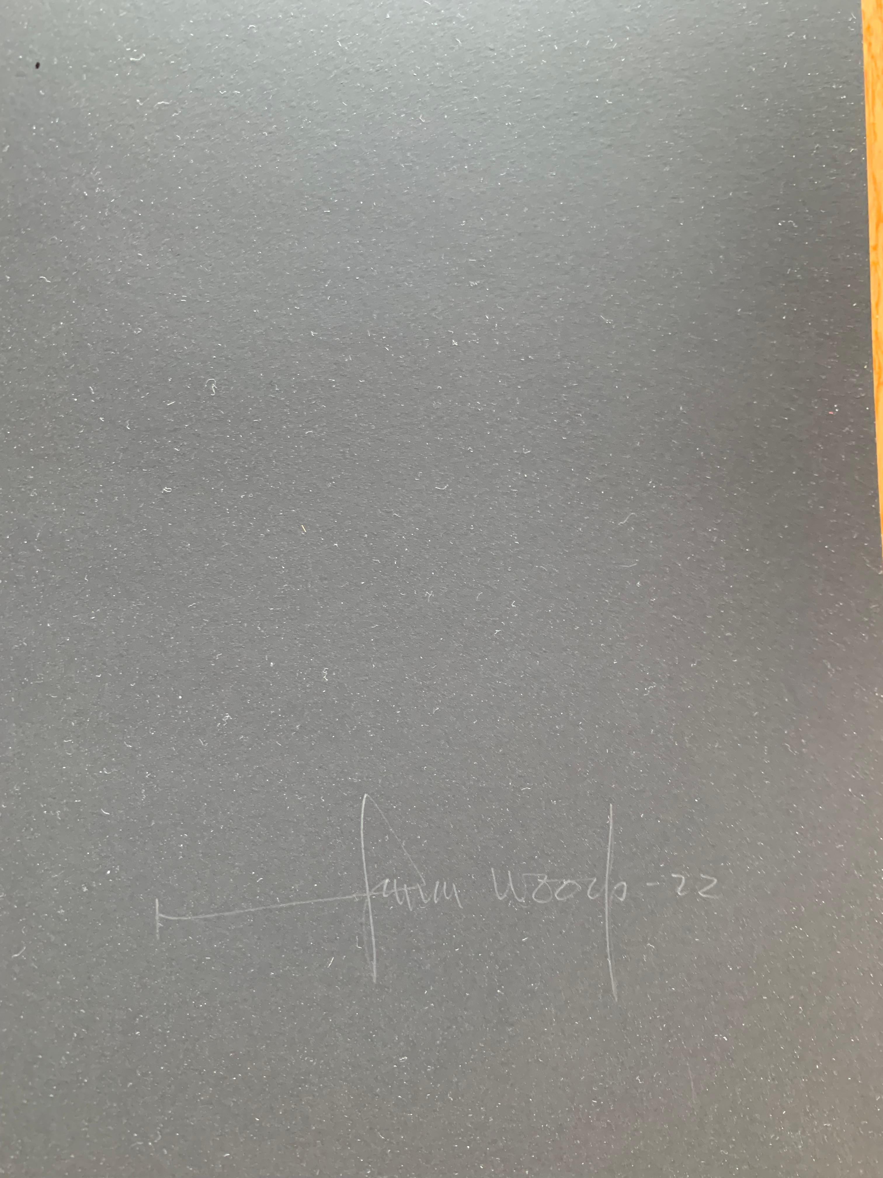 Hold On III (2022) de Hama Woods Edición Limitada Firmada a Mano por el Artista en venta 4