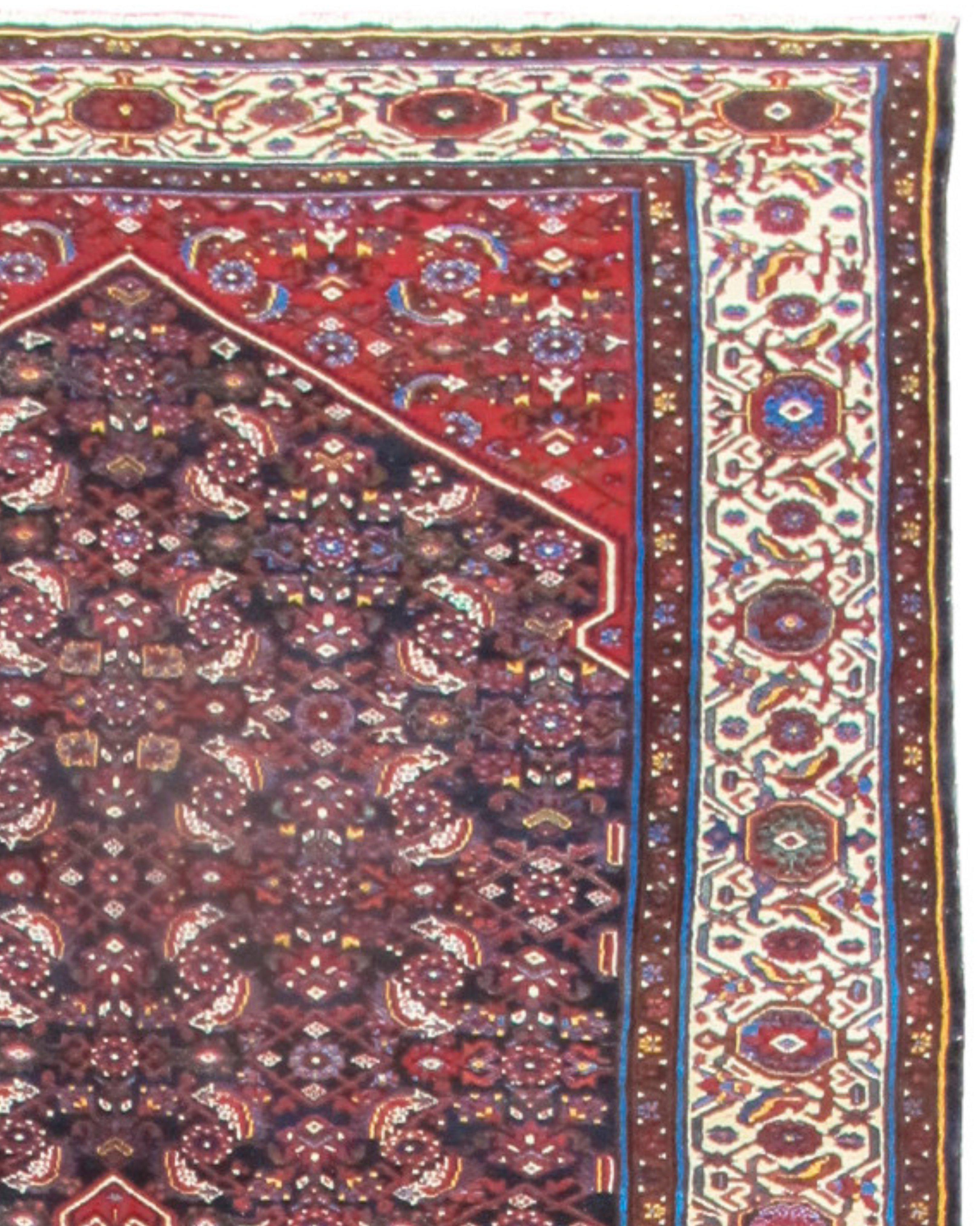 Persian Hamadan Long Rug, Early 20th century For Sale