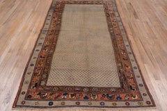 Hamadan Rug, Antique, Rustic, circa 1900s