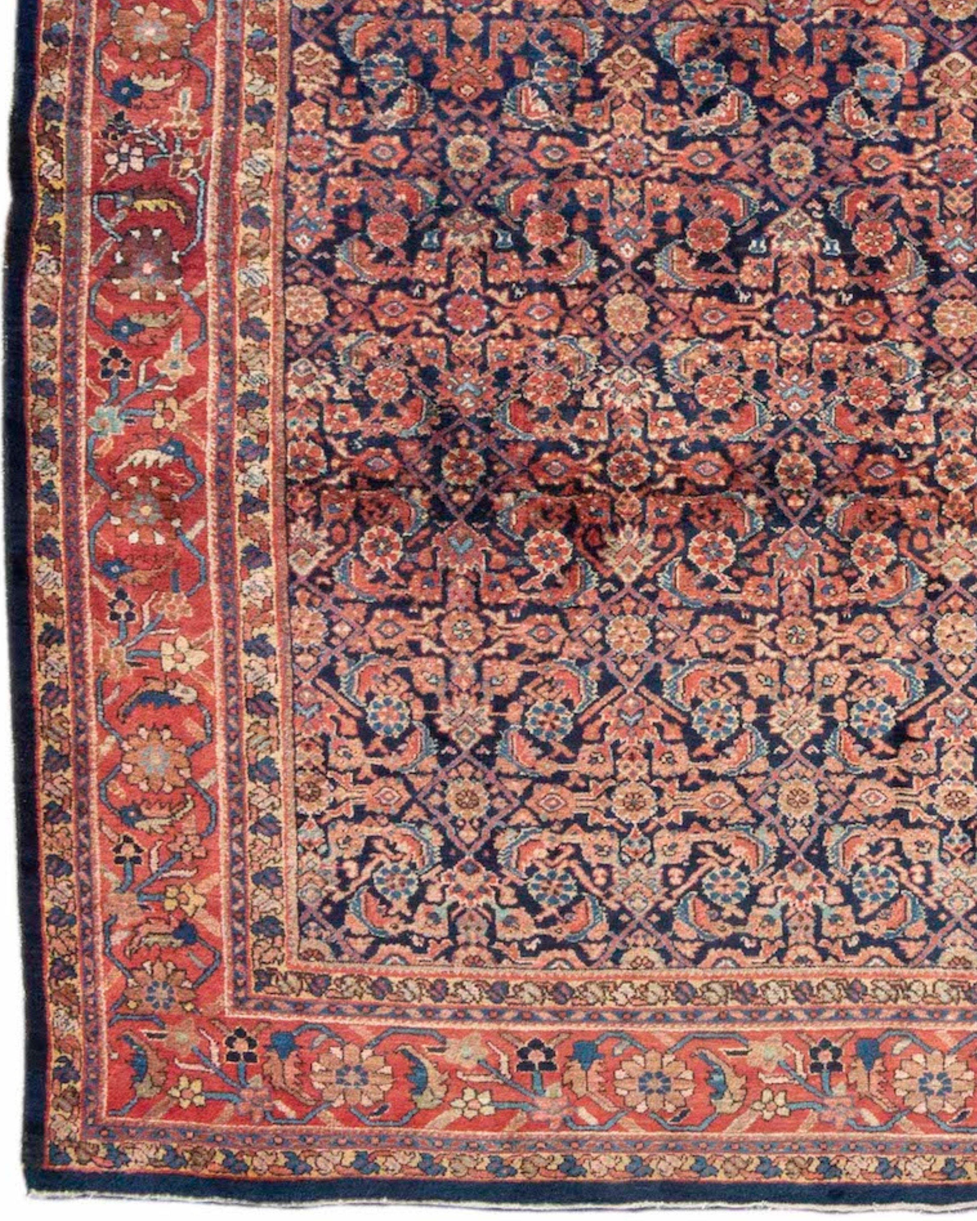 Persian Hamadan Rug, Early 20th Century For Sale