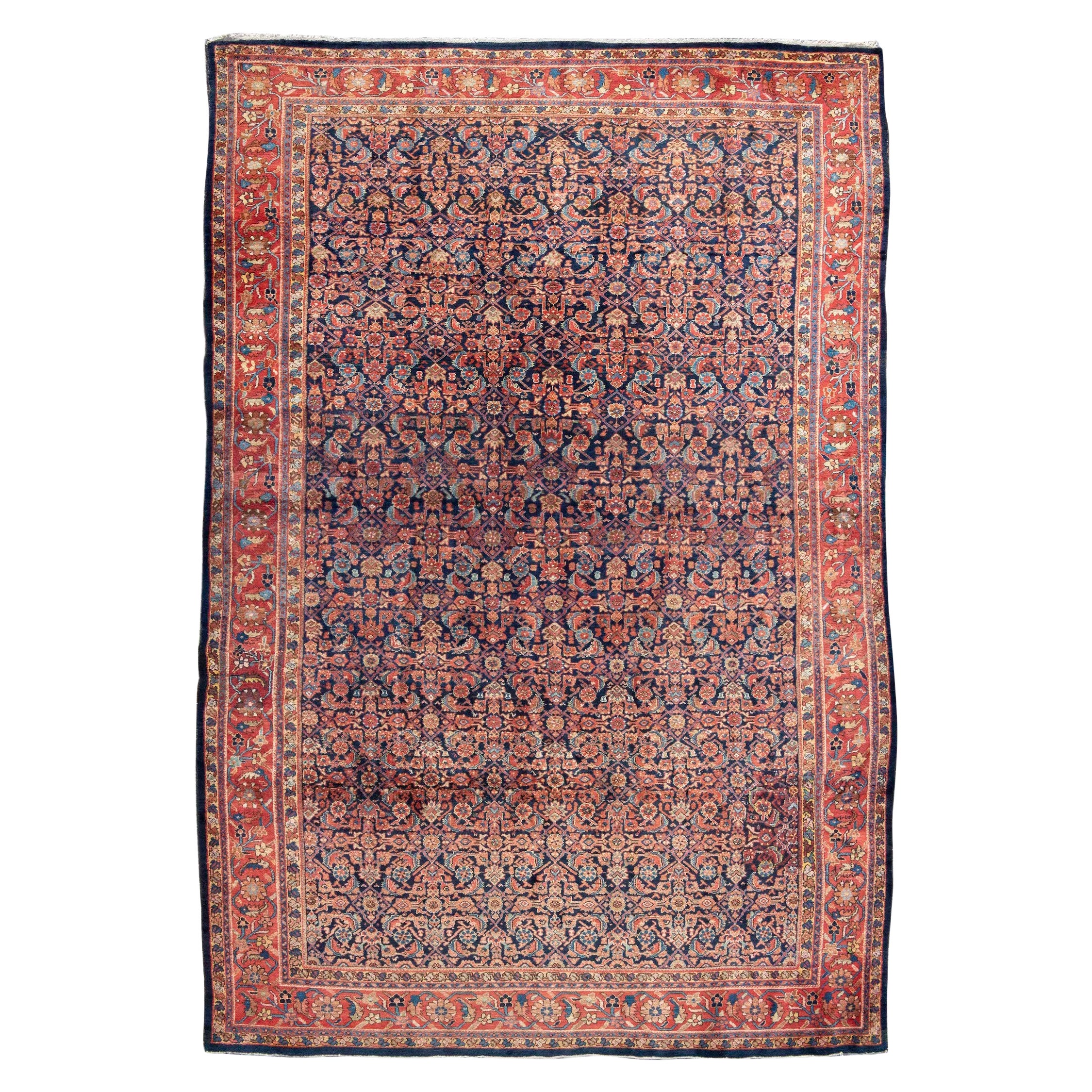 Alfombra Hamadan, principios del siglo XX en venta
