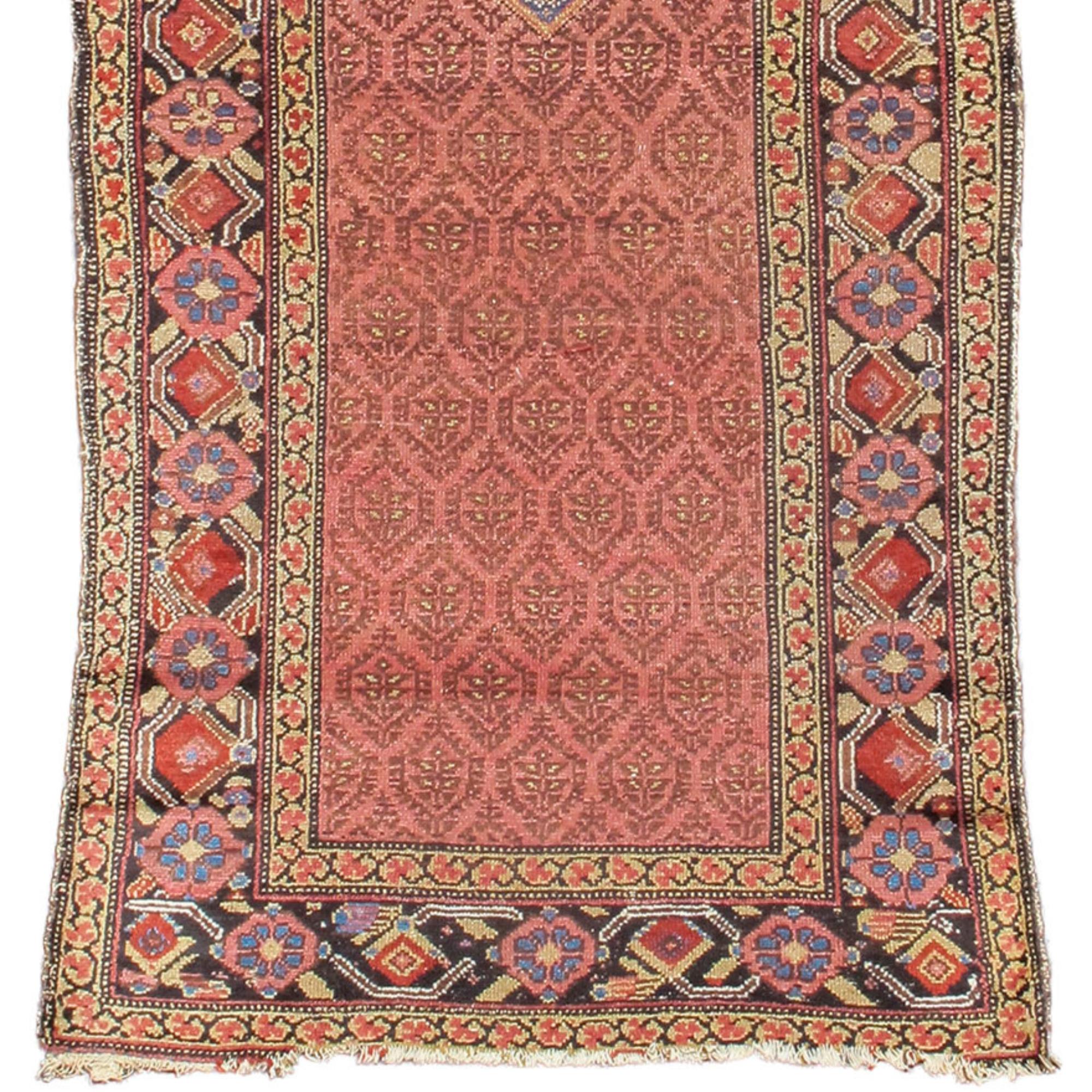 Hamadan Runner, c. 1900 In Good Condition For Sale In San Francisco, CA