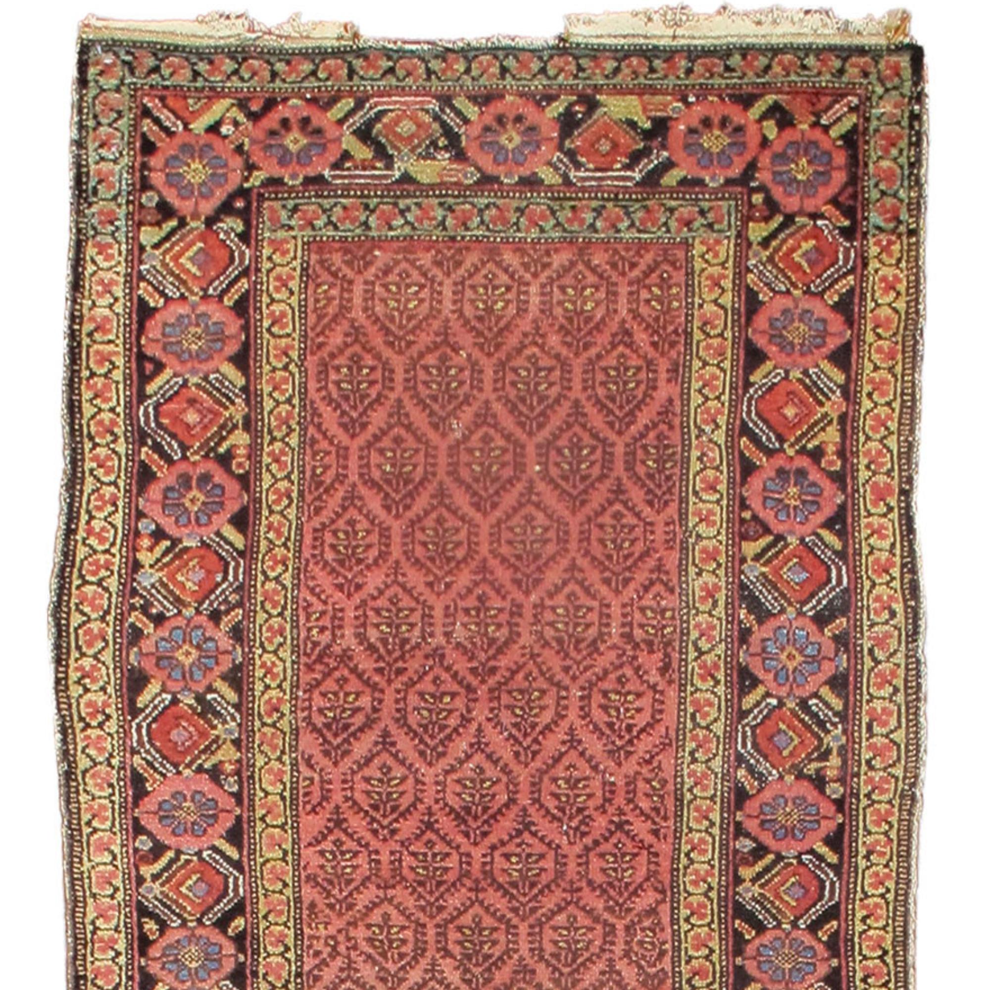 19th Century Hamadan Runner, c. 1900 For Sale