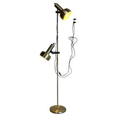 Hamalux Gold Standing Lamp Metal Mid-Century Modern