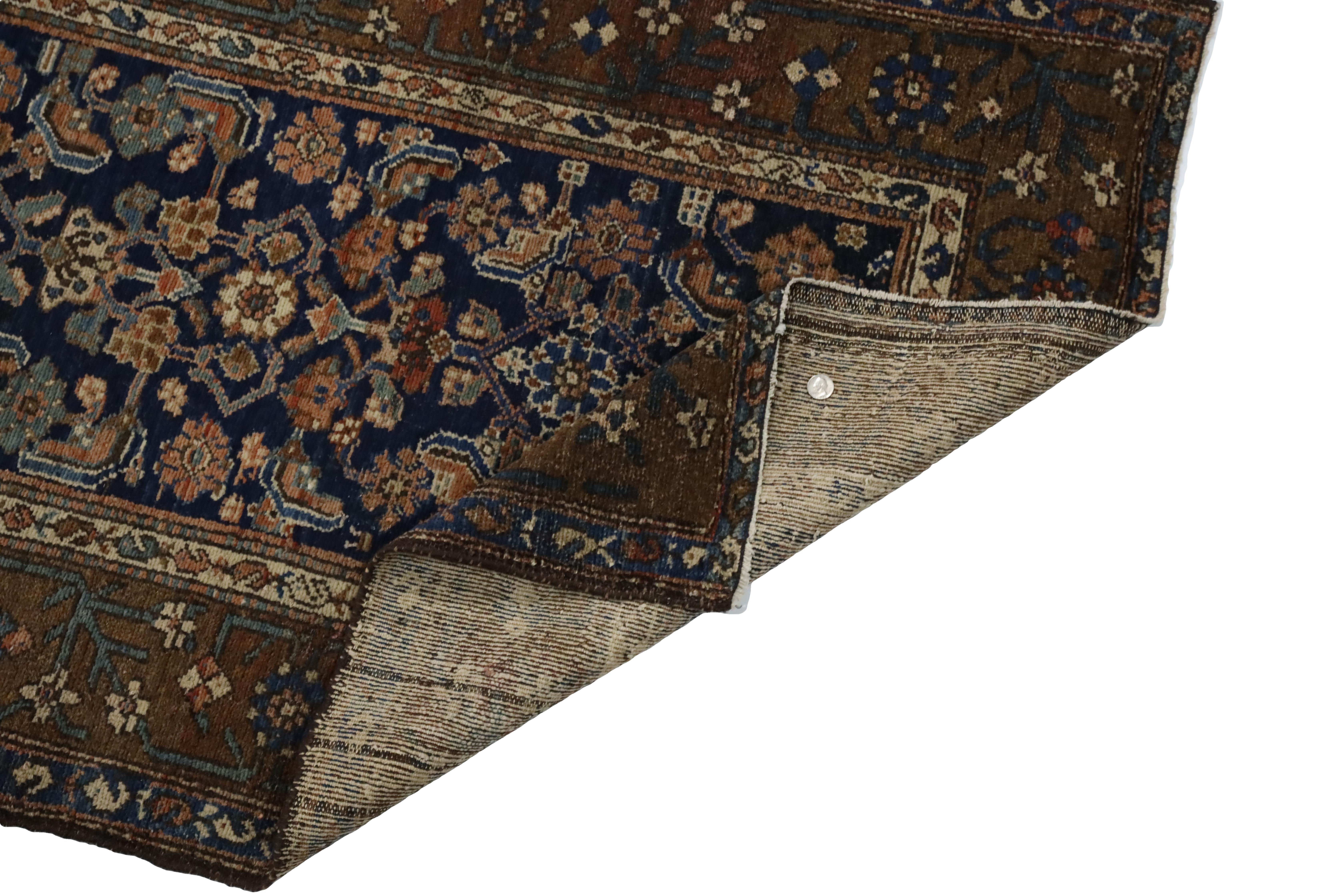 Antiker Hamedan-Teppich - 3'2