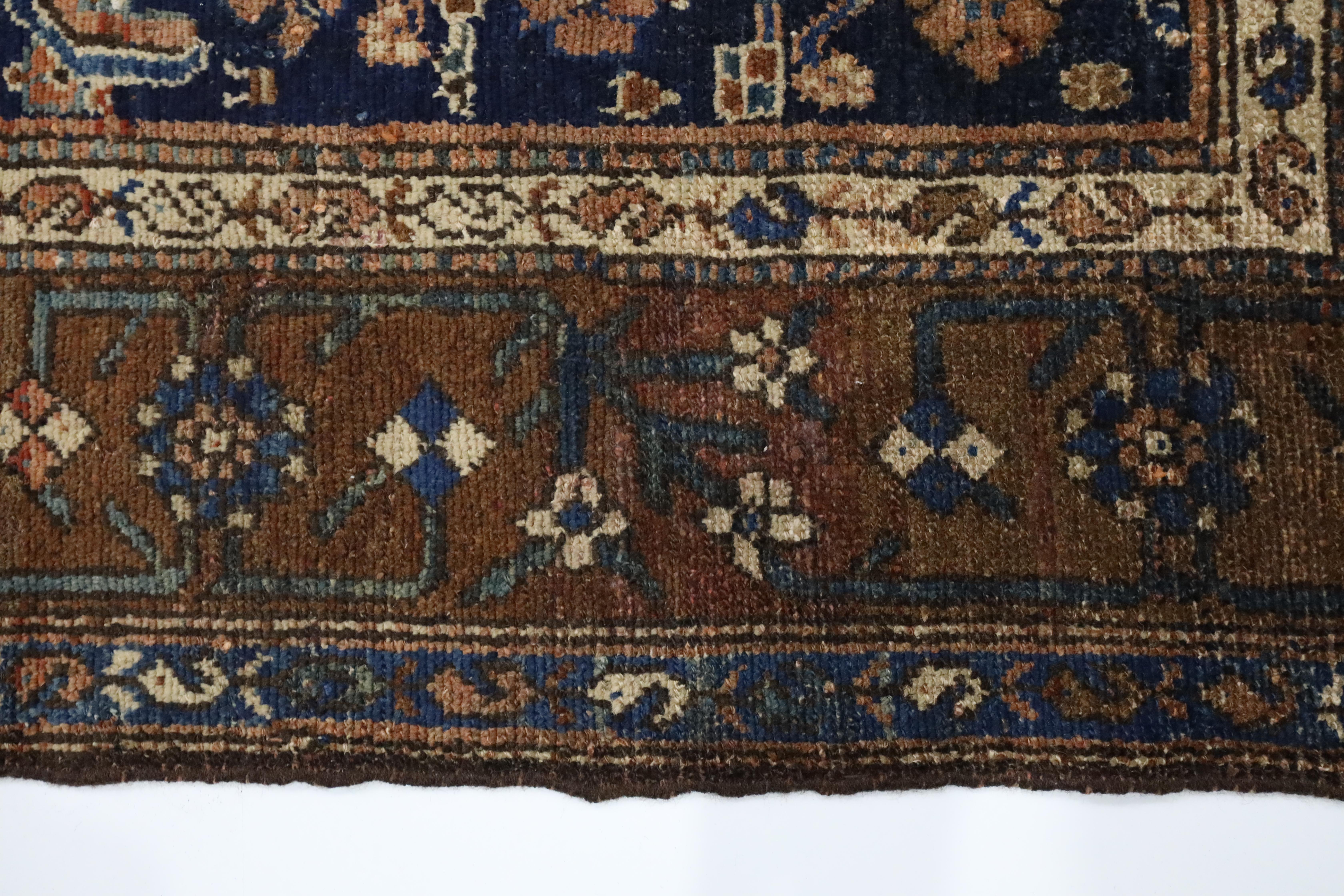 Antiker Hamedan-Teppich - 3'2