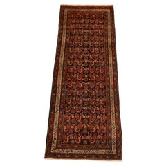 Hamedan Antique Runner - 3'9" x 10'11"
